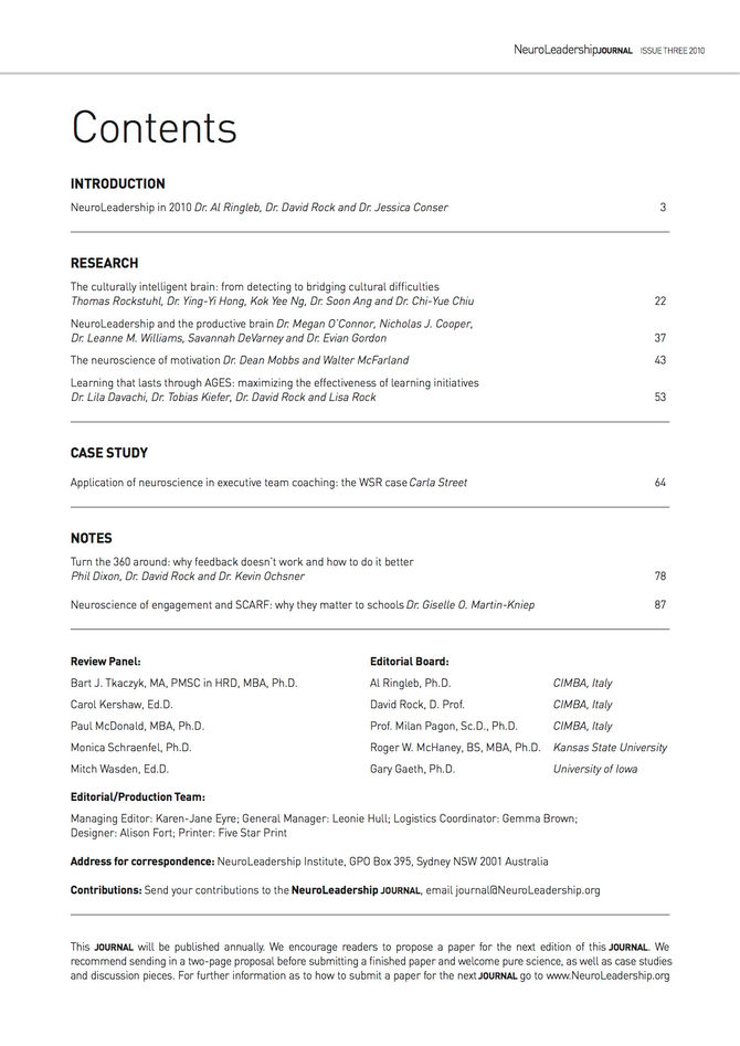 NeuroLeadership