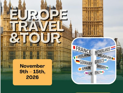6-Day European Adventure Nov. 9 - Nov 15, 2026
