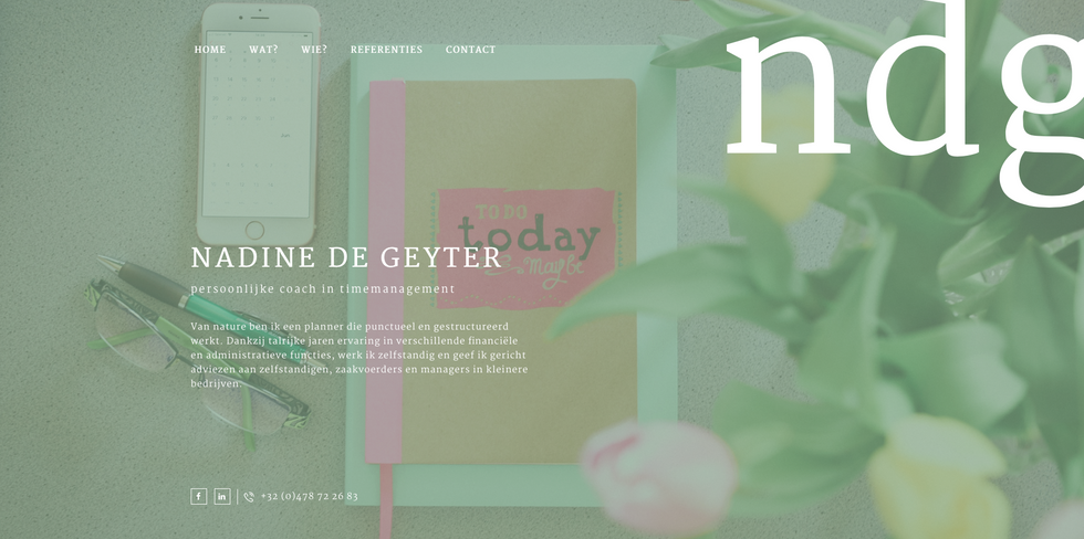 Website van NDG