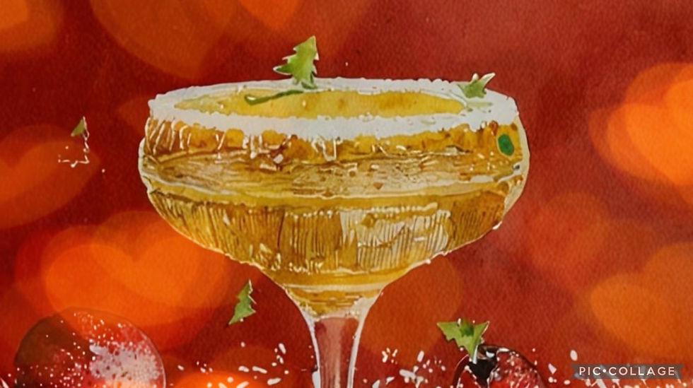 Online Festive New Year's Drinks