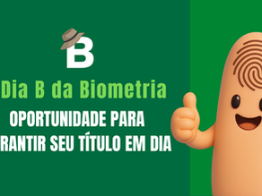Dia B da Biometria: uma oportunidade para todos