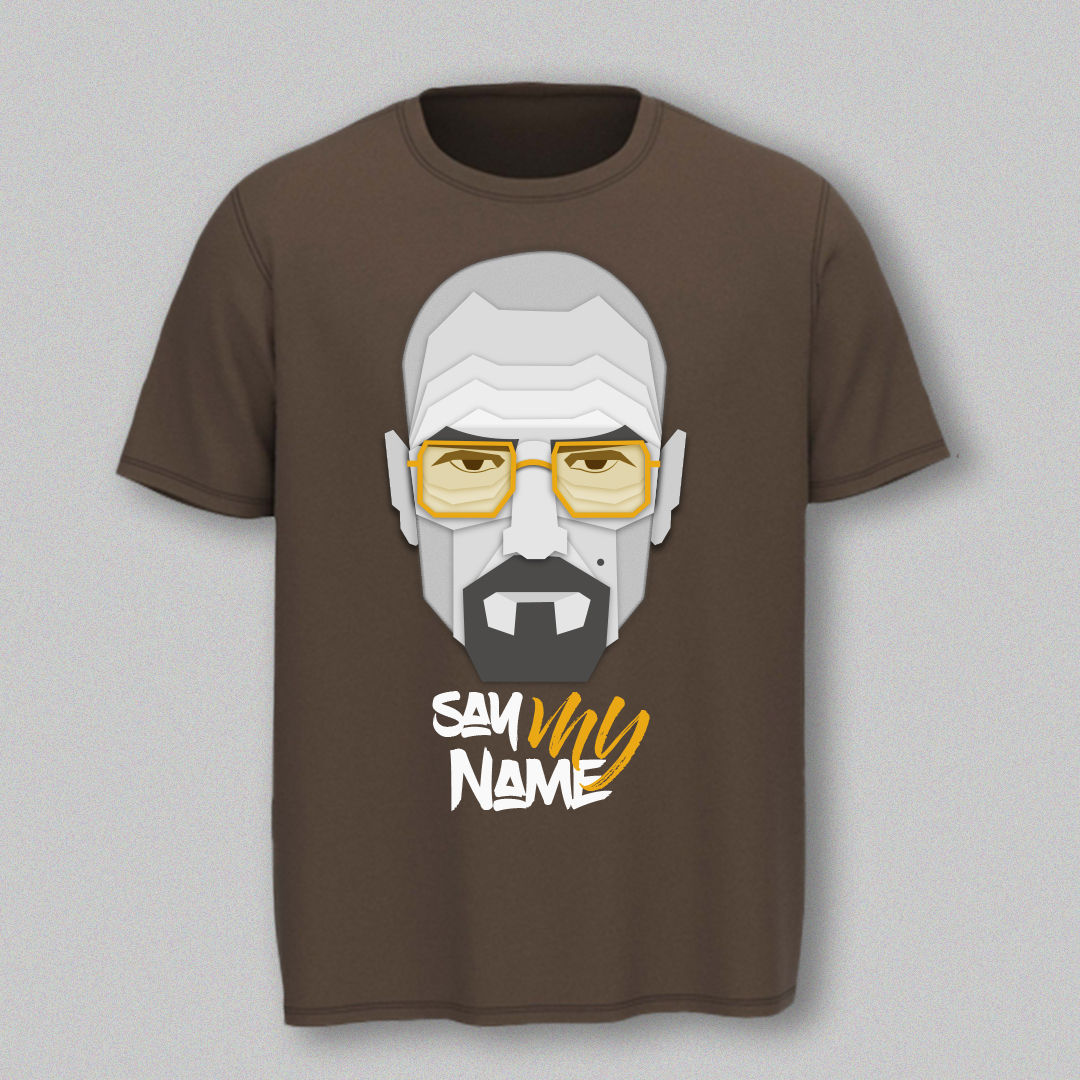 SAY MY NAME OVERSIZED MEN'S T-Shirt