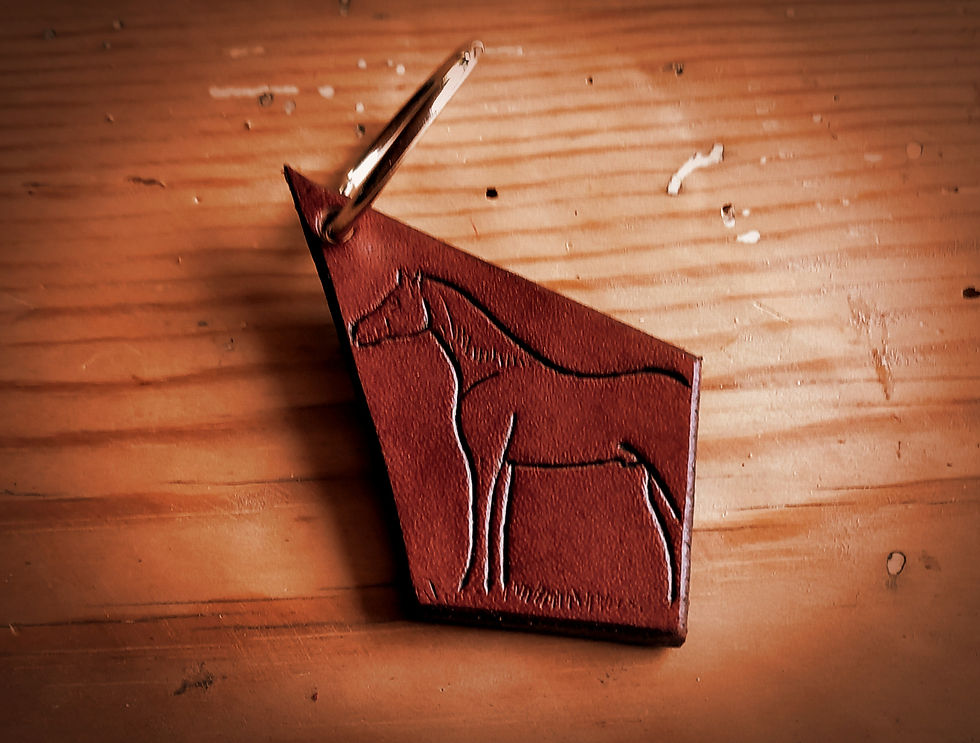 Miniature : Porte clé chevaux