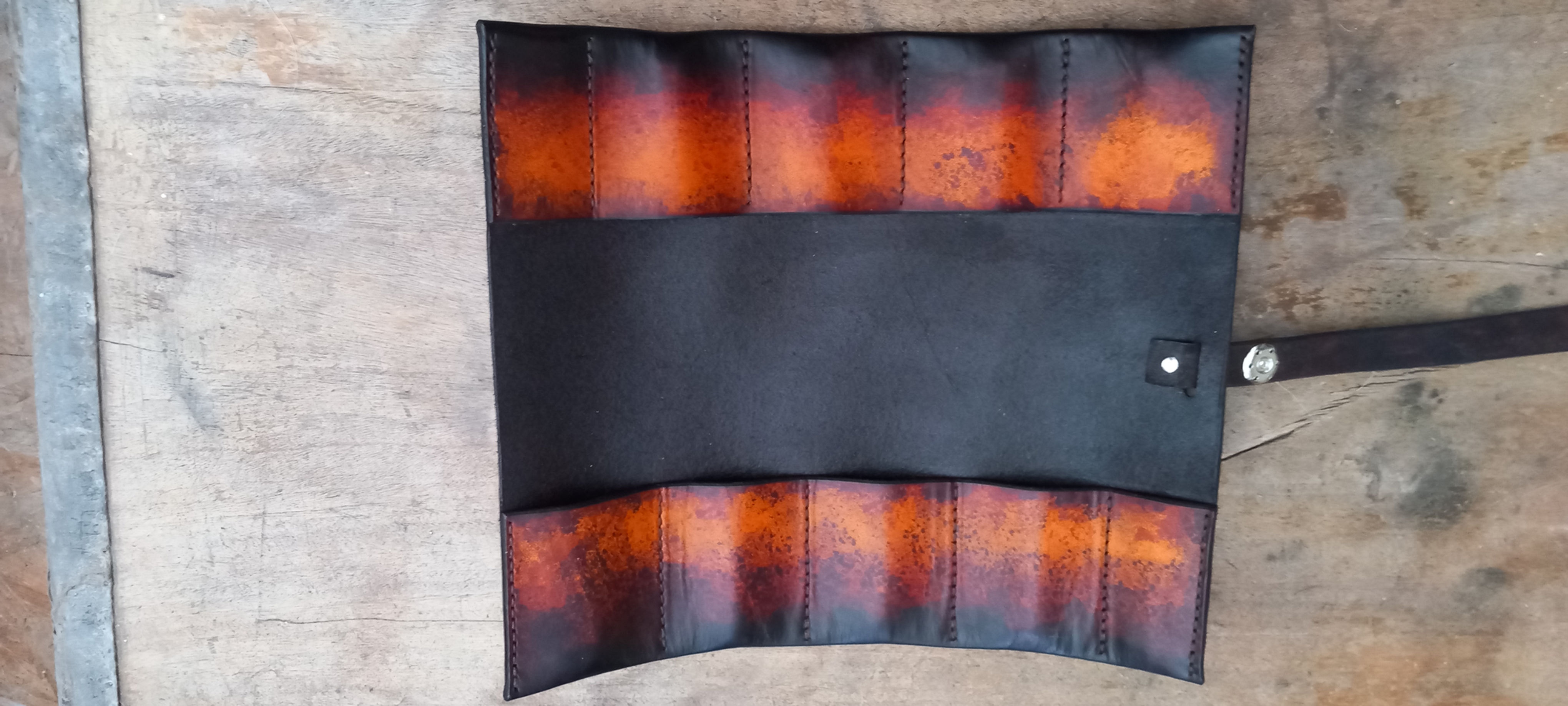 Pochette ciseaux à bois