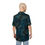 Thumbnail: Blue Tropical Leaf Hawaiian Shirt - Men's AOP Button-Down
