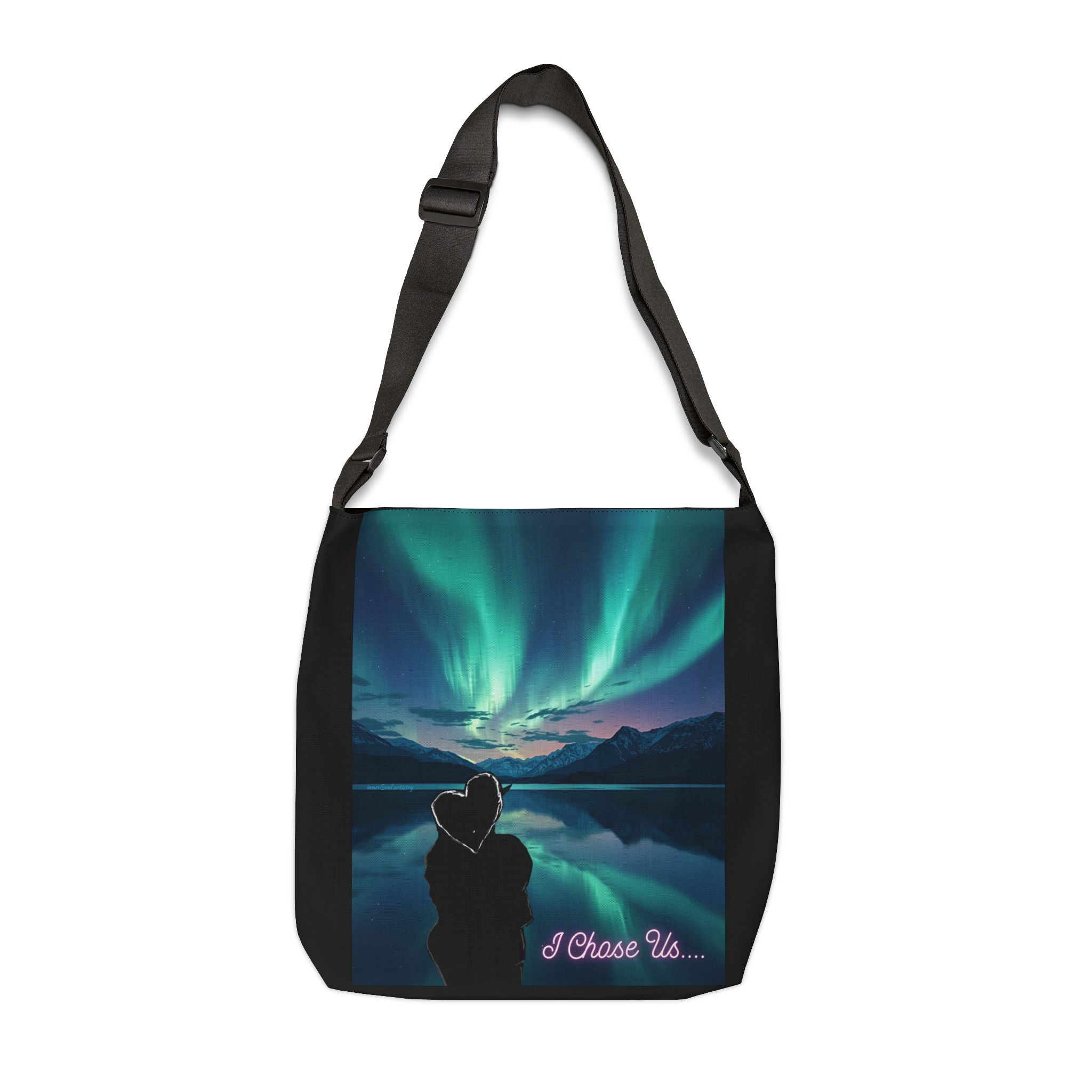 Northern Exposure Couple in Love Adjustable Tote Bag (AOP)