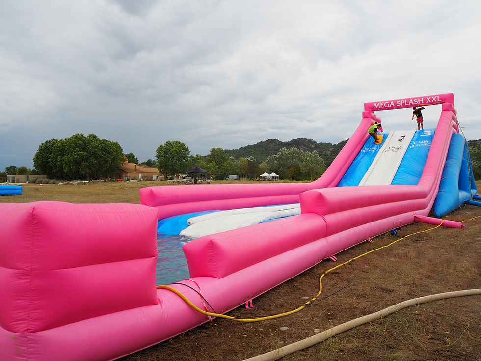 Toboggan Mégasplash XXL