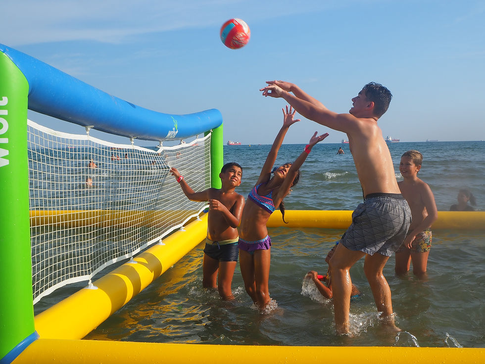 Volley-ball flottant