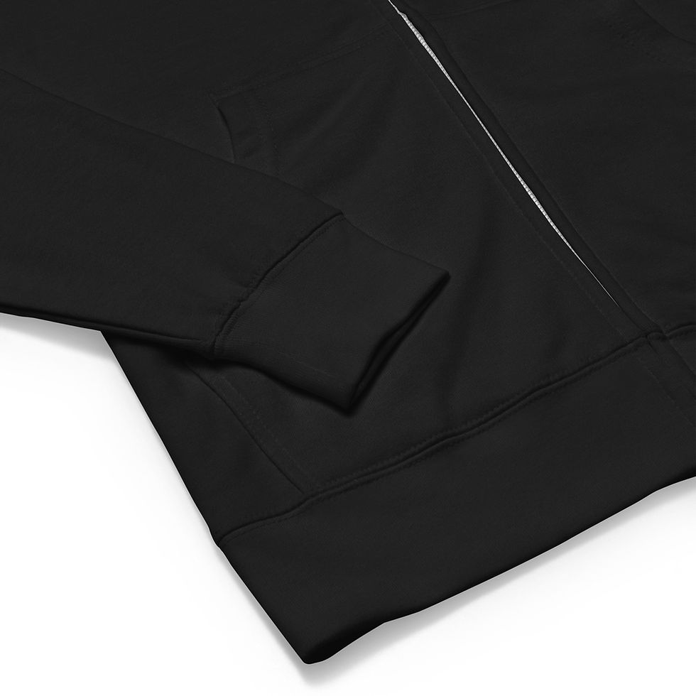 Thumbnail: Beignets Unisex Zip Up Hoodie