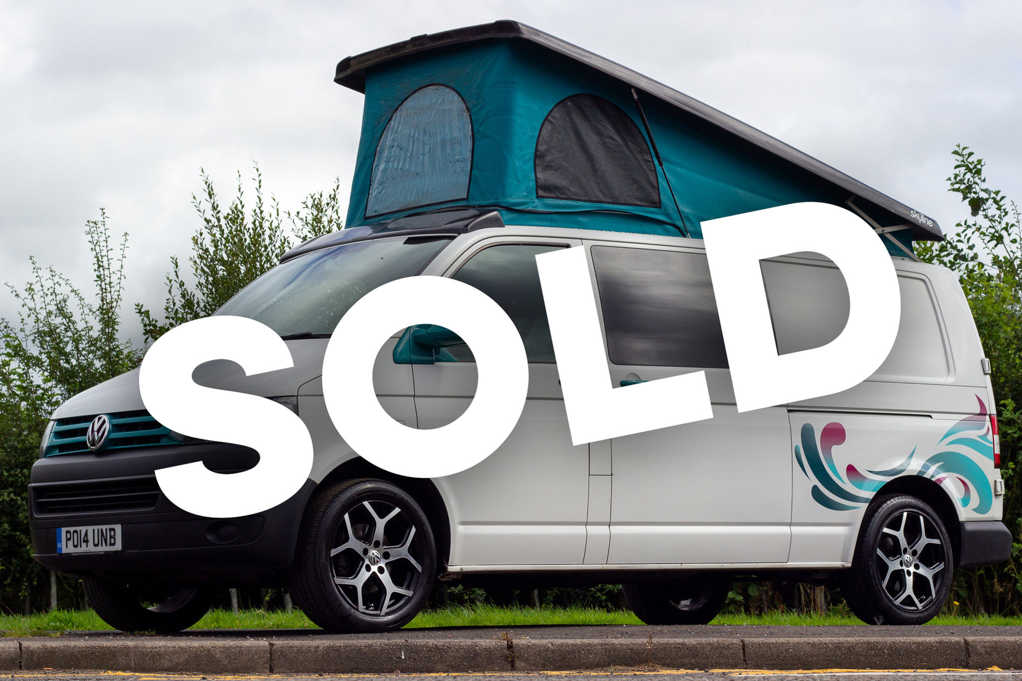 2014 (14) Volkswagen Transporter T5 LWB 140bhp 4 Berth Campervan