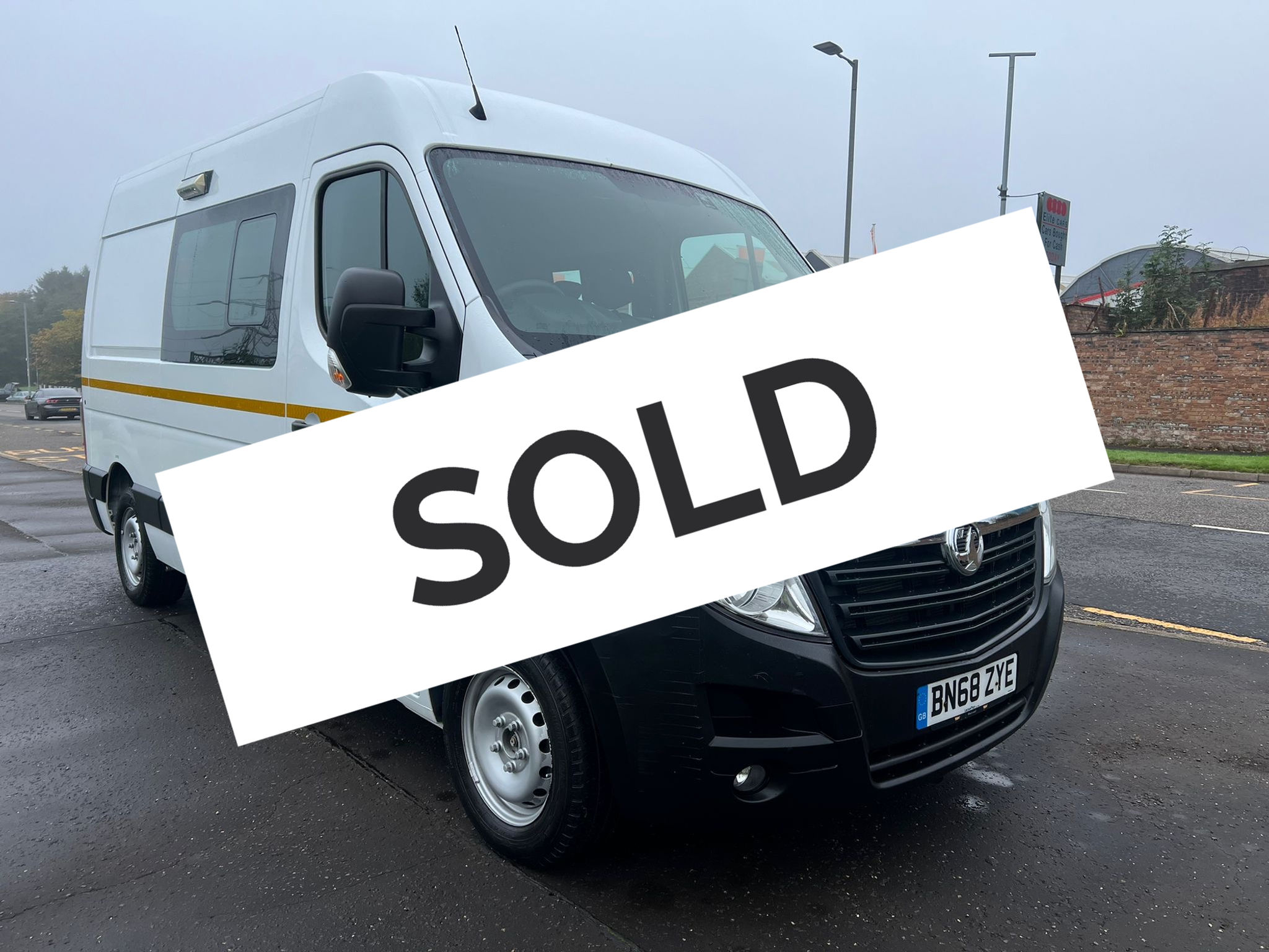 2018 (68) Vauxhall Movano 2.3 CDTi 3500 FWD L2 H2 WELFARE VAN