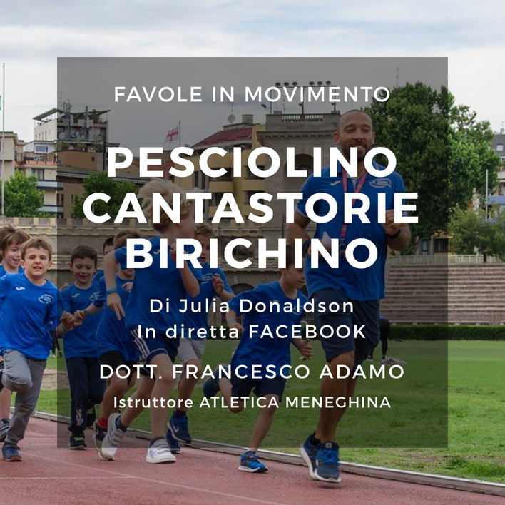 "Favola in movimento": non perderti la settima diretta Facebook con Francesco dedicata ai