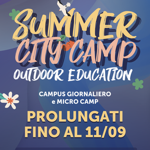 PROLUNGAMENTO SUMMER CITY CAMP 2025