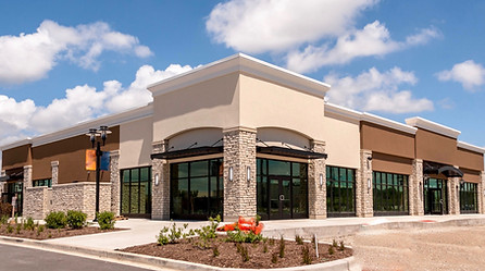 Commercial Window Building from Outside