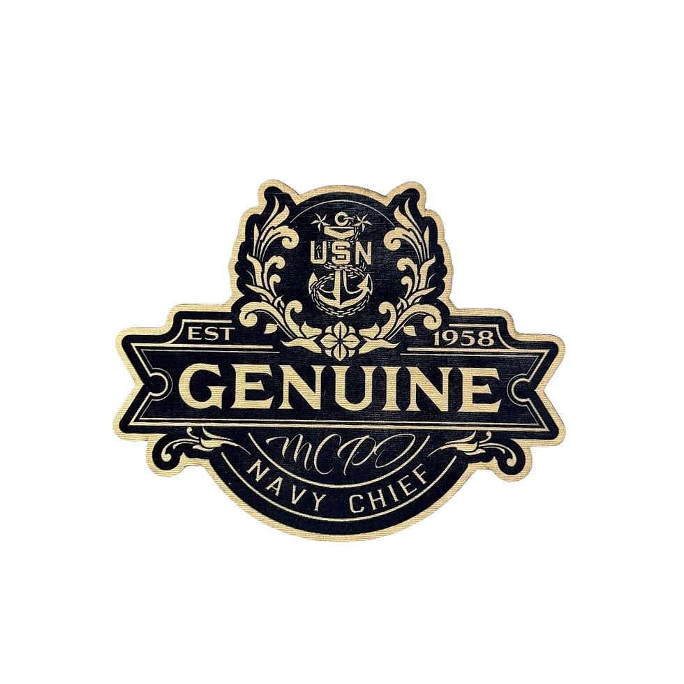 Thumbnail: GENUINE Navy Chief Hat