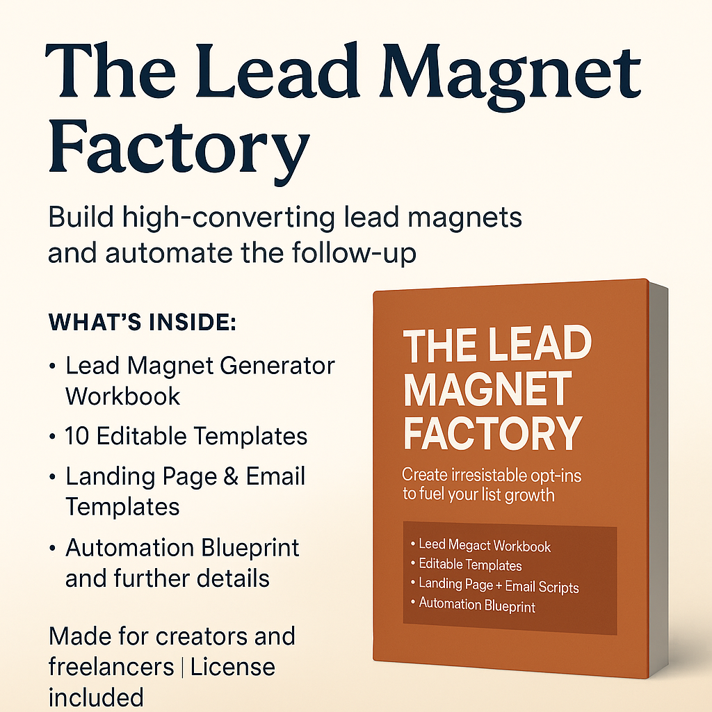 The Lead Magnet Factory