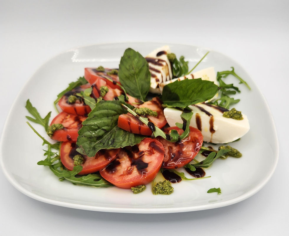 Arranged Food and Objects