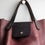 Thumbnail: Burgundy Leather Handbag