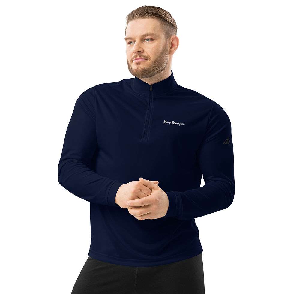 Thumbnail: Max Bousquet Addidas Quarter zip pullover Collab