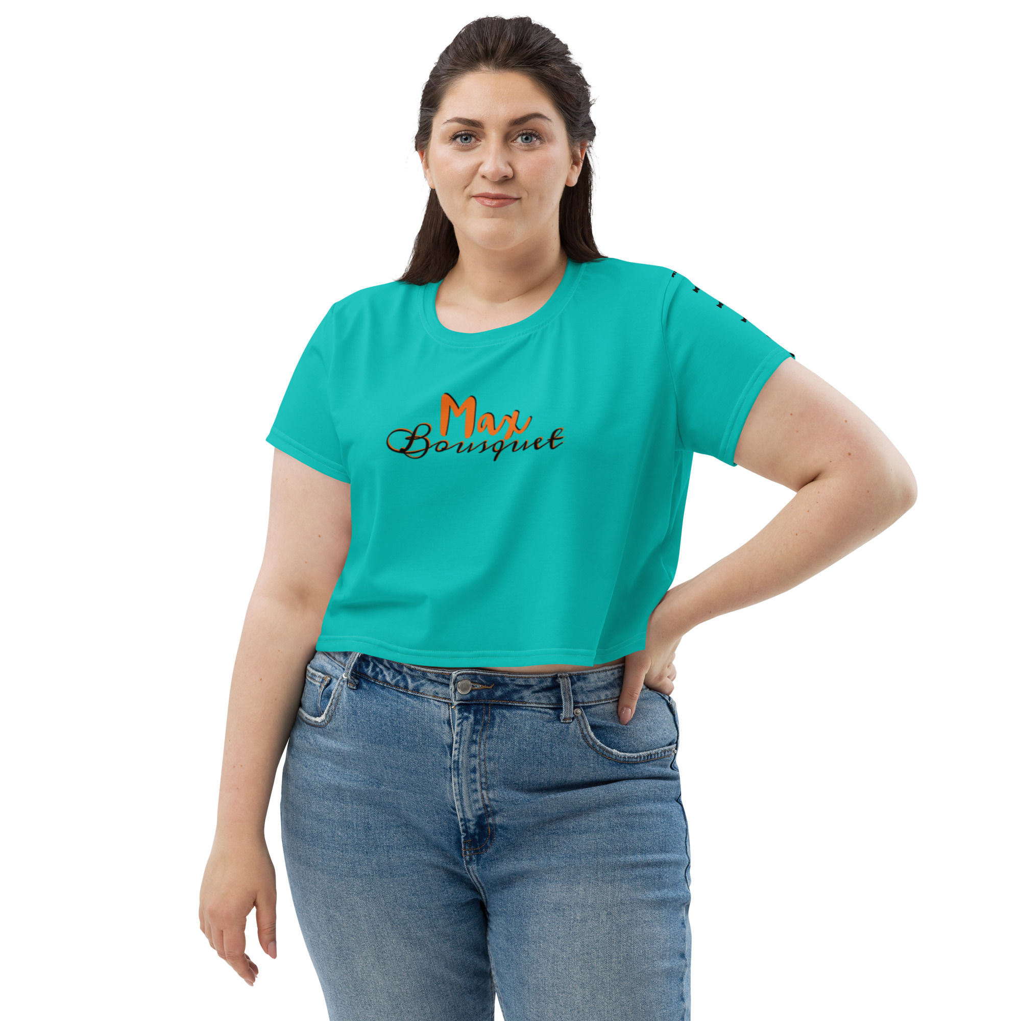 Max Bousquet womens Crop Tee