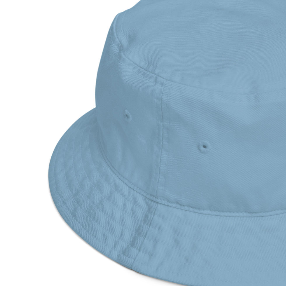 Thumbnail: MAX BOUSQUET BLUE Organic bucket hat