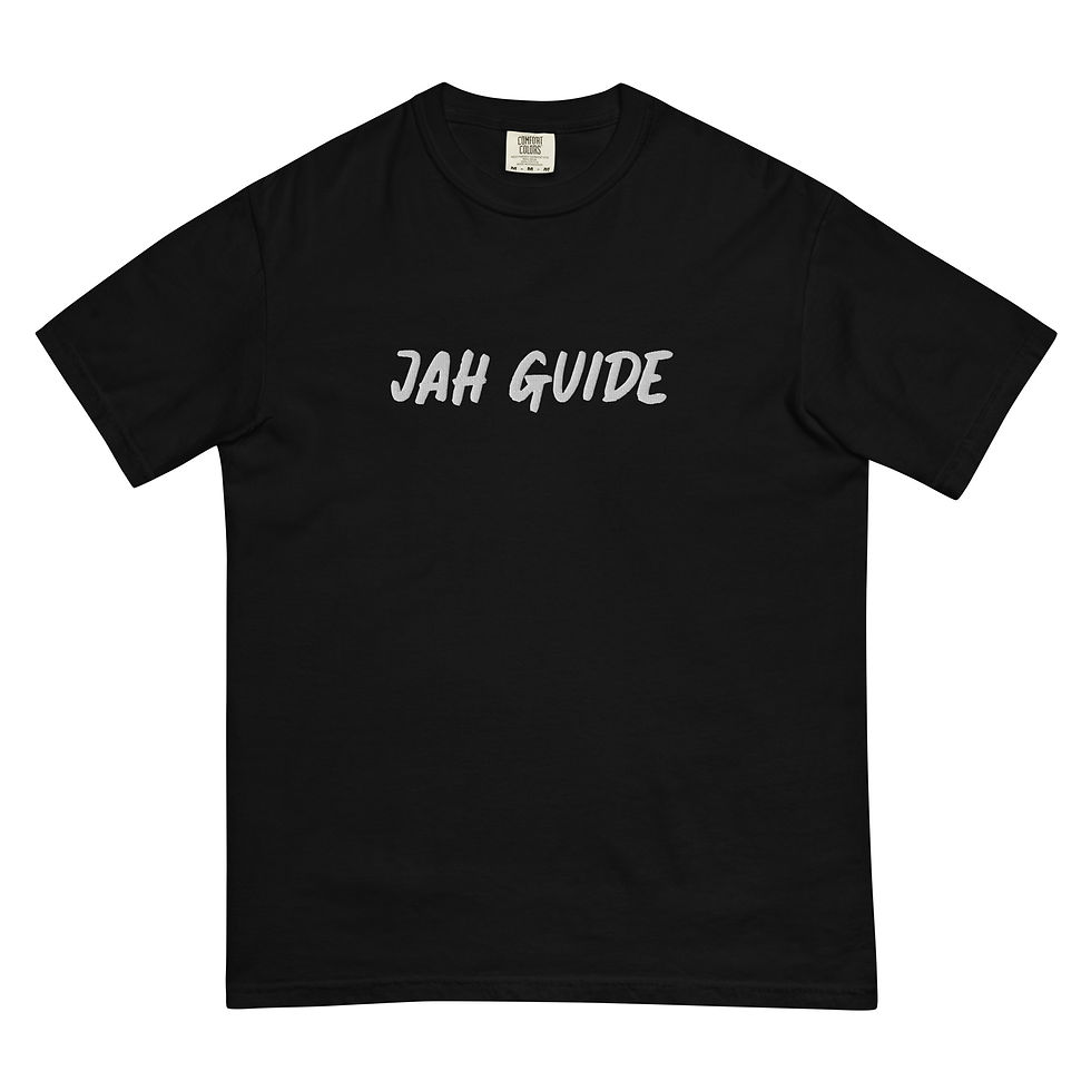 Thumbnail: JAH GUIDE MB - Men’s garment-dyed heavyweight t-shirt