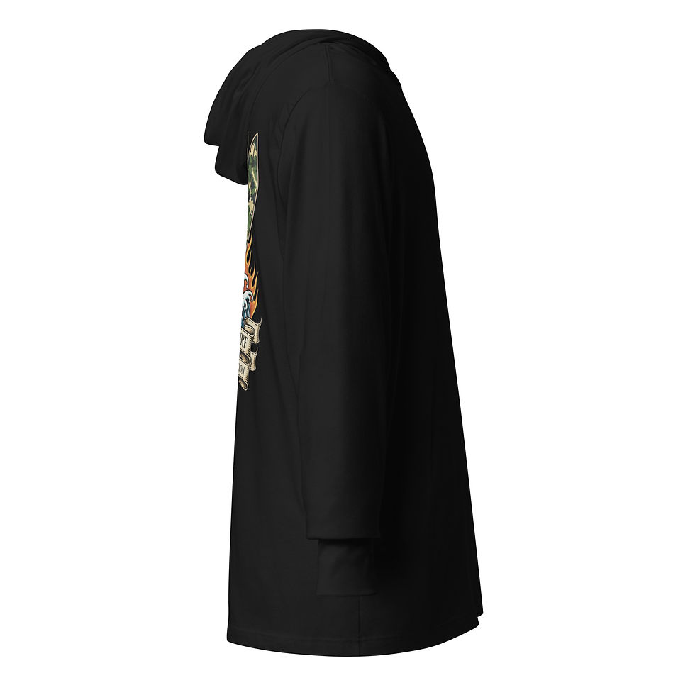 Thumbnail: WSF Tiki Hooded long-sleeve tee