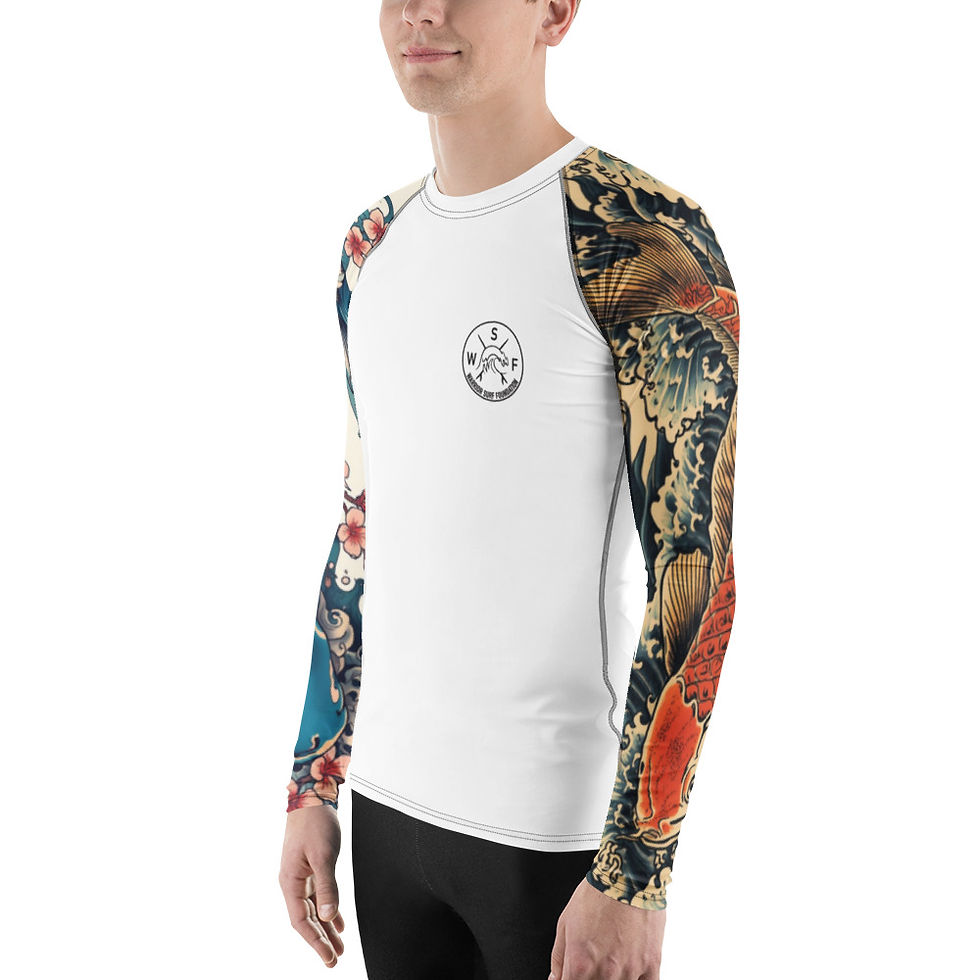 Thumbnail: WSF Official Logo White/Tattoo Rash Guard