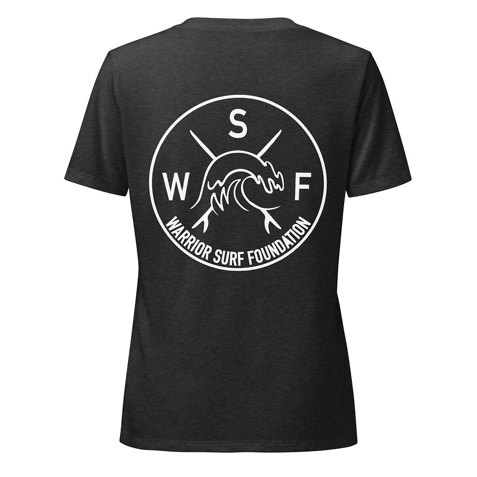 Thumbnail: WSF Women’s v-neck Official Logo Tee