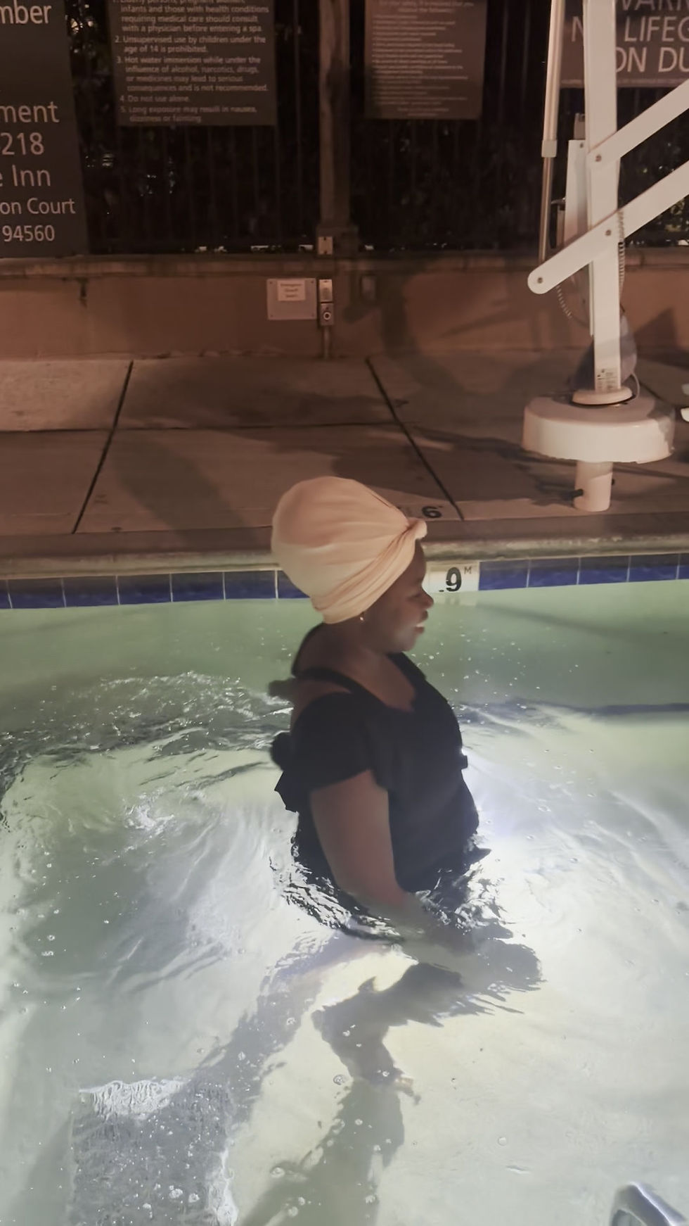 Thumbnail: Swig® Swim Turban Beige