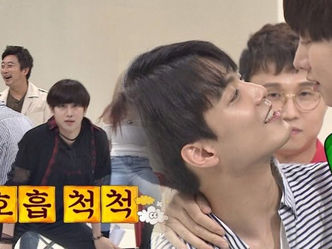 [Articles] NU’EST’s JR And Super Junior’s Heechul Show Chemistry In A Couple Dance