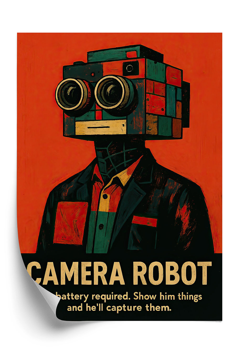 Miniatura: Grafika CAMERA ROBOT