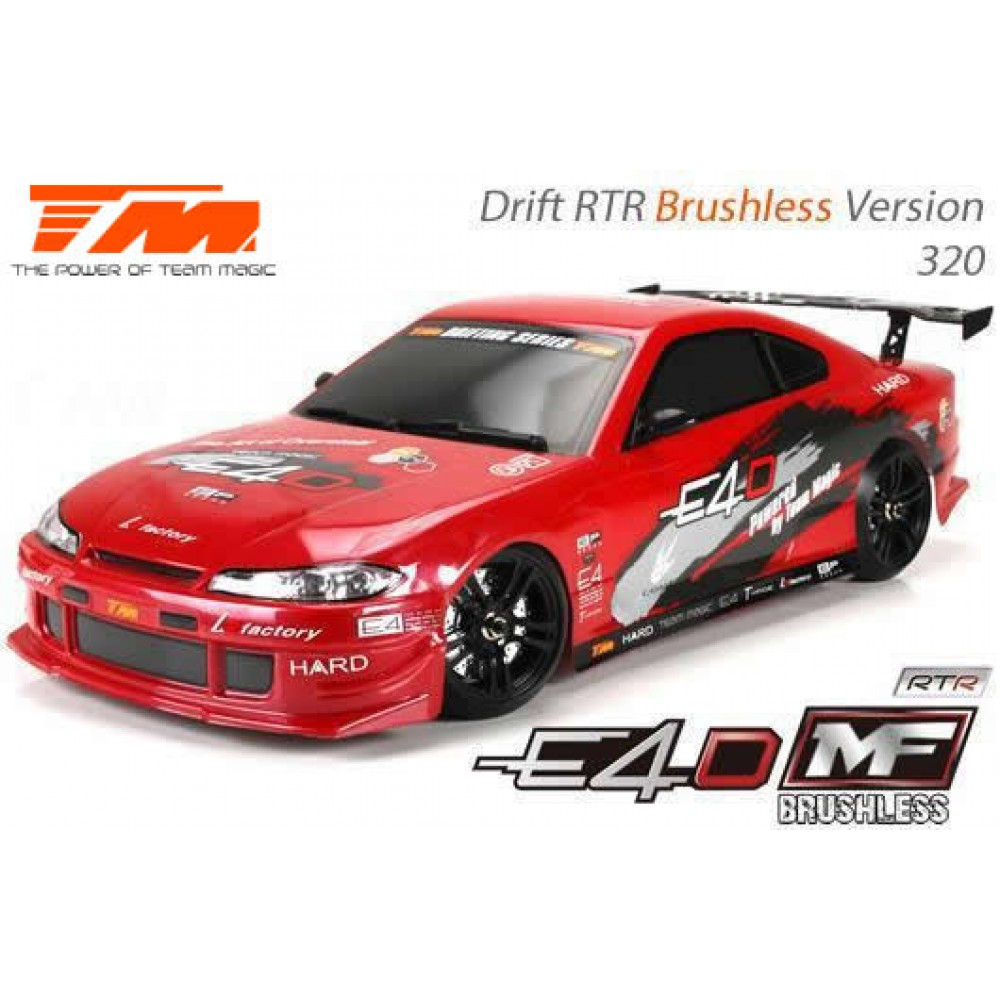 Team Magic E4D MF Drift - 1/10 4WD Brushless RTR S15