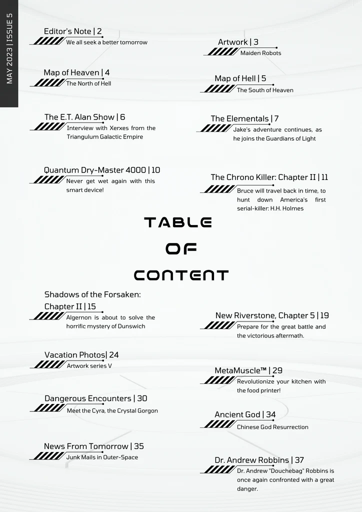 Infinite Odyssey Magazine Issue #5 | May