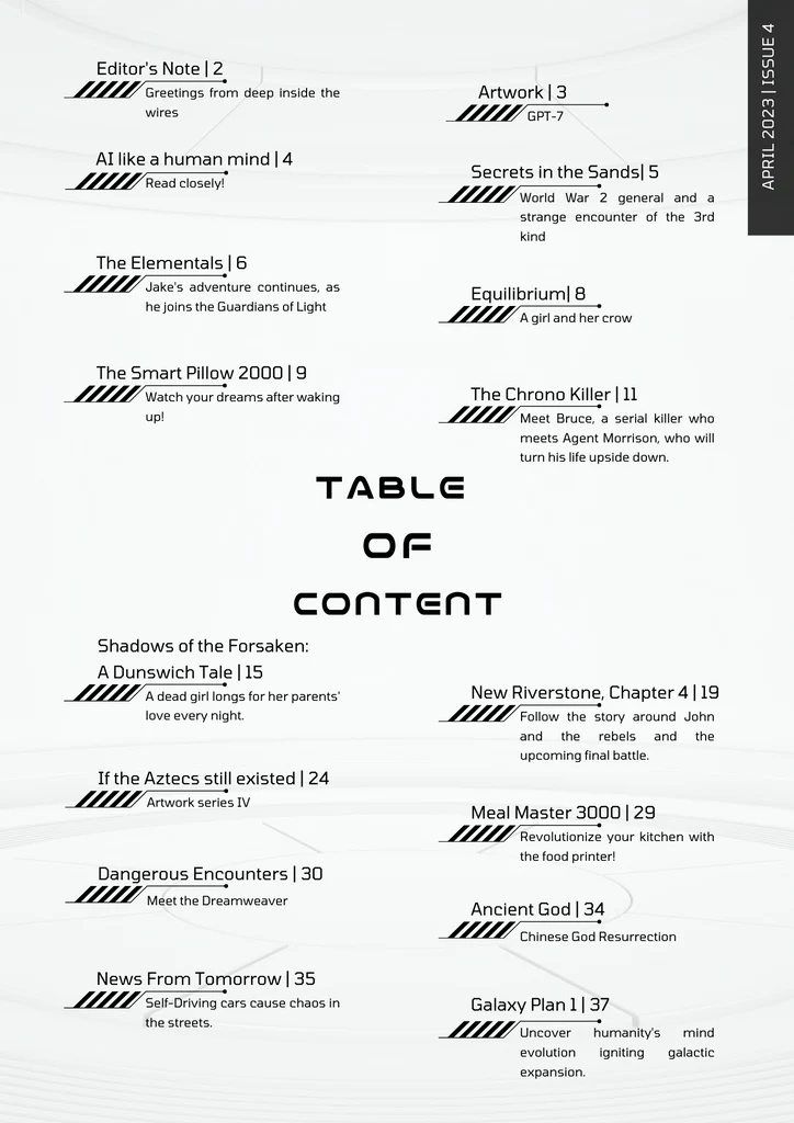 Infinite Odyssey Magazine Issue #4 | April