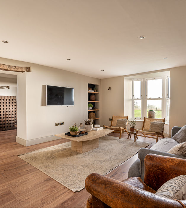 18th century farmhouse interior with original period features at West Cawthorne, North Yorkshire film location
