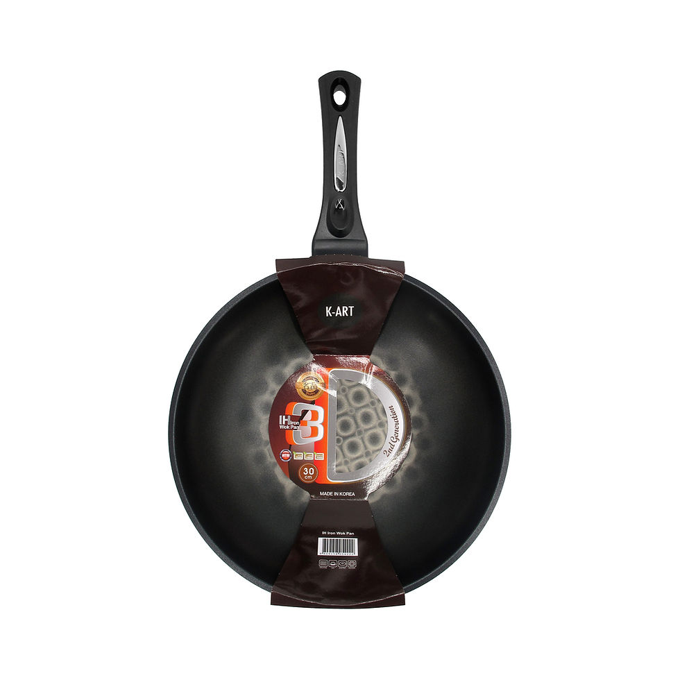 Thumbnail: 3D IH Iron Wok Pan - (Various sizes available)