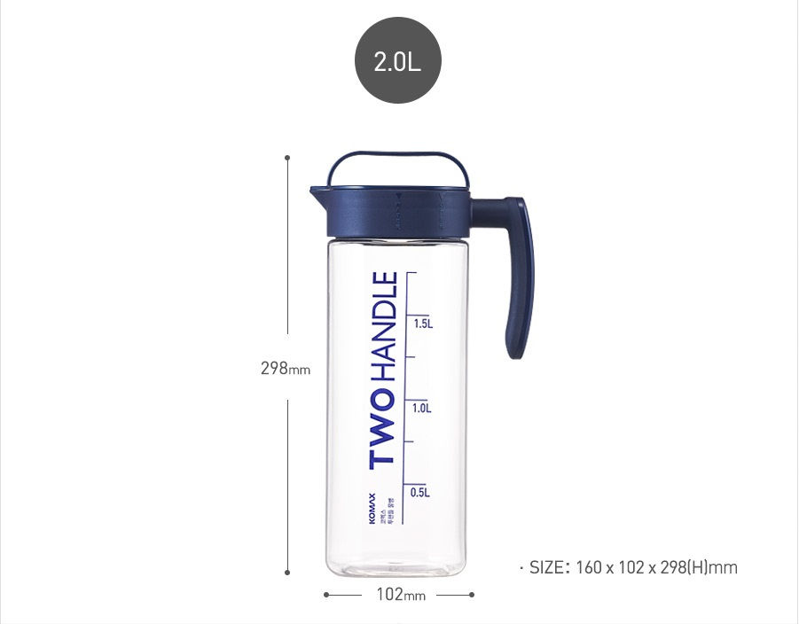 Thumbnail: KOMAX 2 Handle Tea Pot (2L)