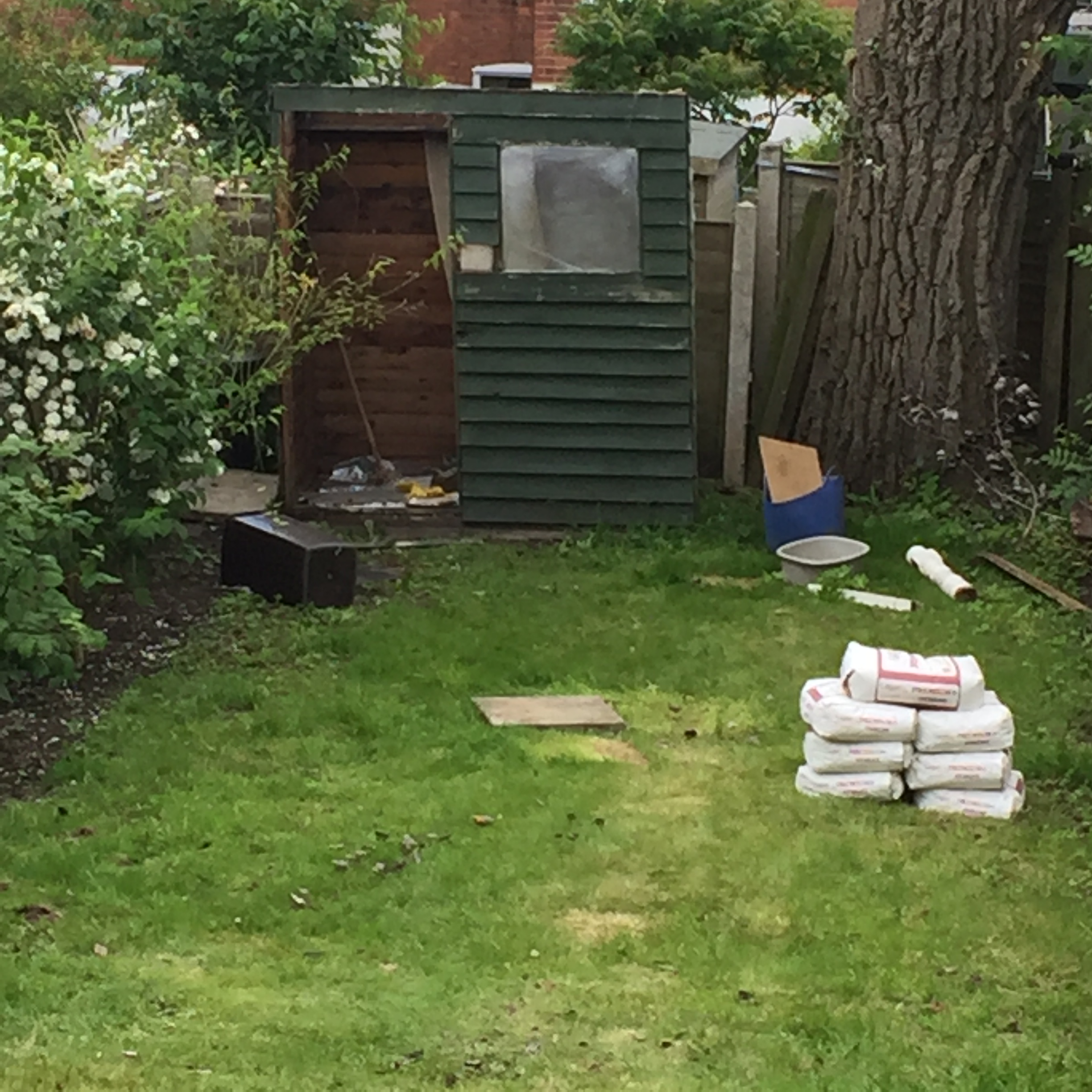 Shed to be disassembled