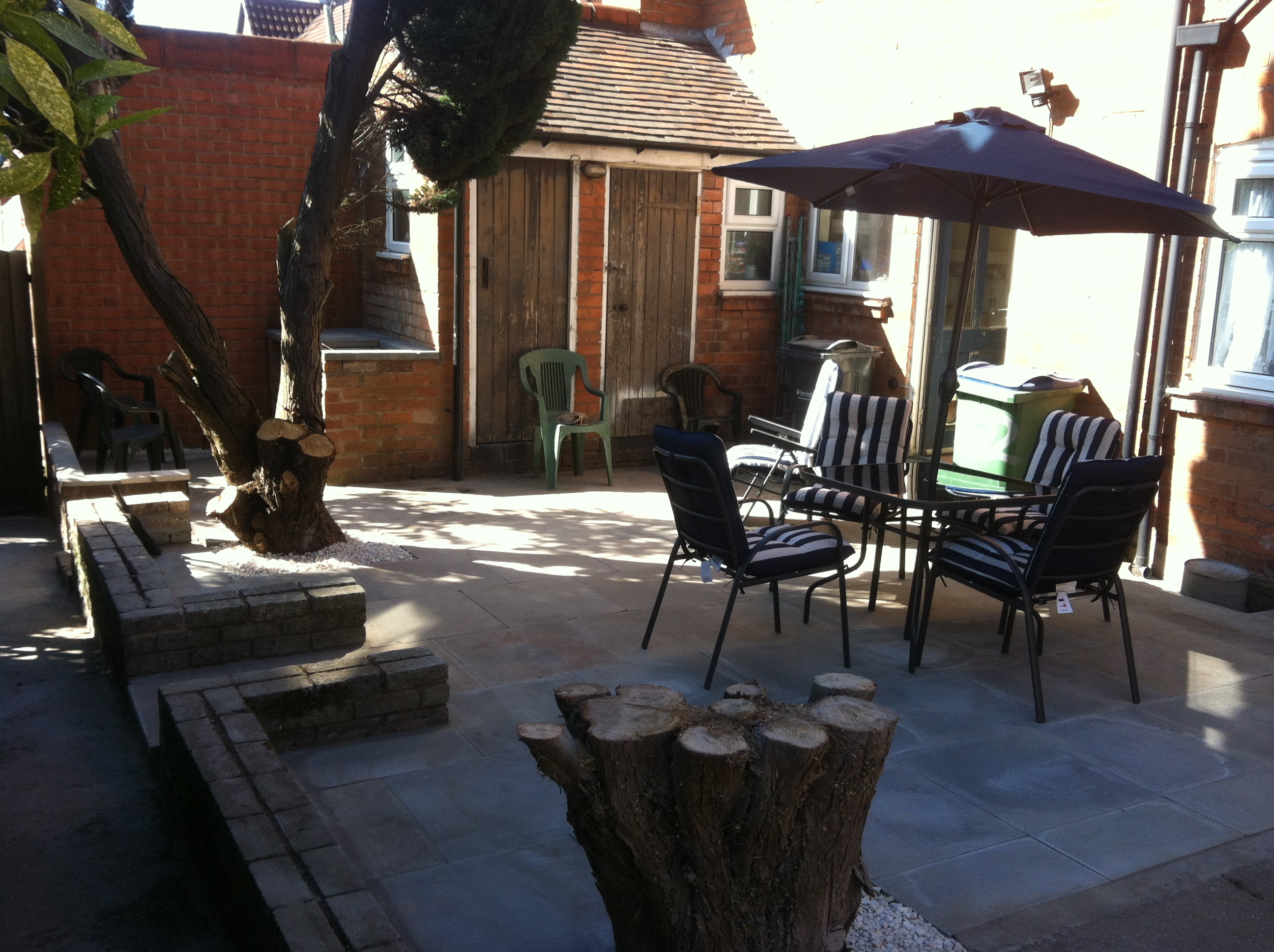 Garden is now clean and tidy