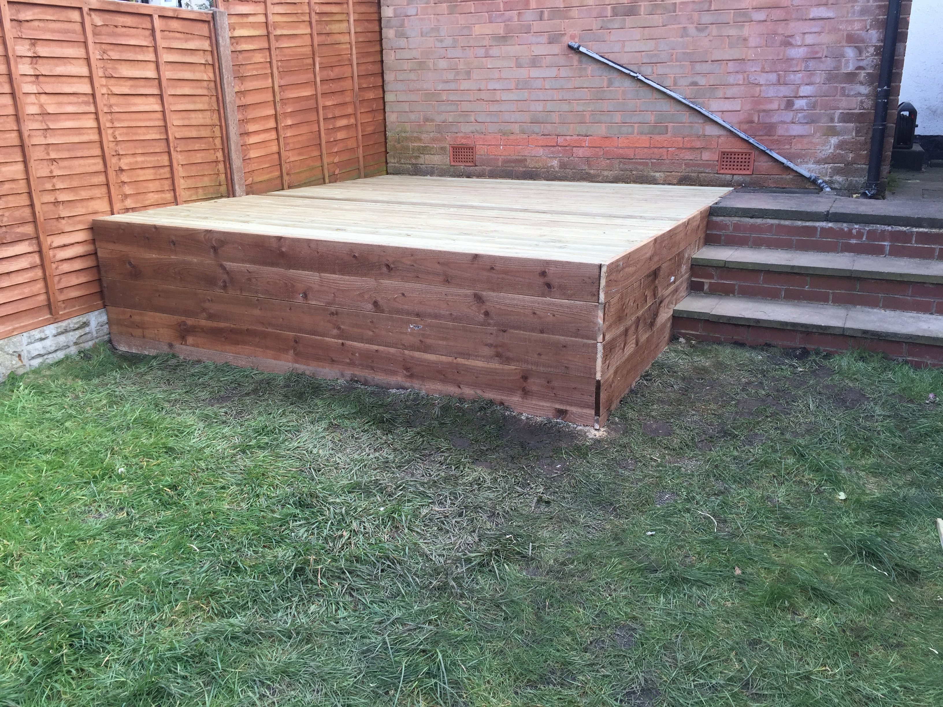 Decking now complete