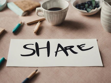 Share. Share. Share.