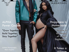 G Herbo and Taina Williams Grace the Cover of Alpha Magazine as "Power Couple of the Month"
