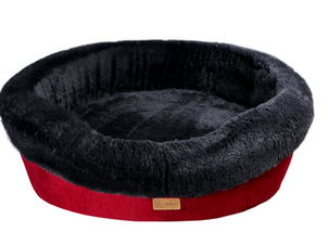 Donut dog bed