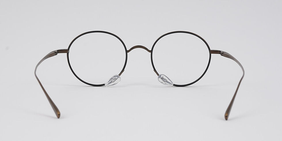 Miniaturebillede: Dr006TS (Titanium-Soltex): Briller efter næseplastik