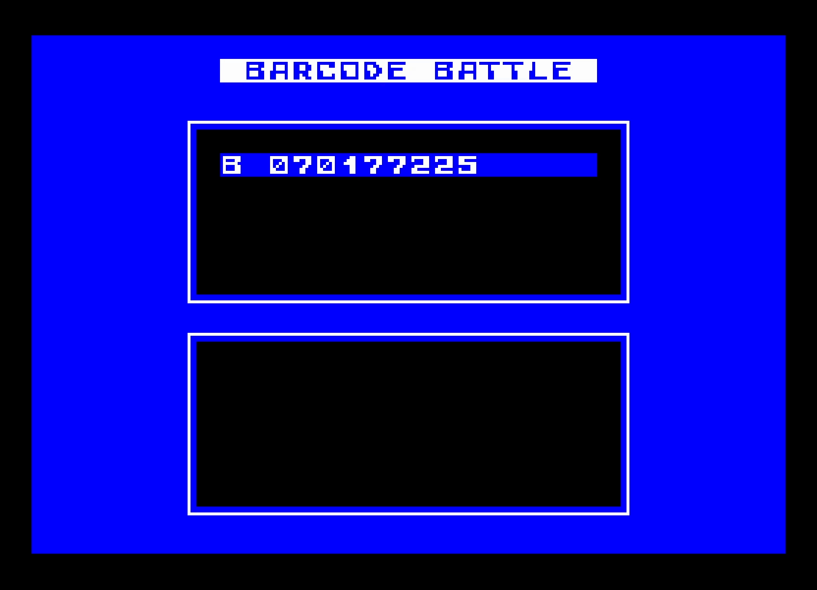 Barcode Battle - screenshot 1.gif