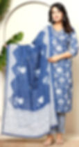 Premium Cotton fabric, Block Print, Daily, Festive, Office, Casual wear, Straight fit 100% Pure Cotton 3Pcs Salwar Suit,
