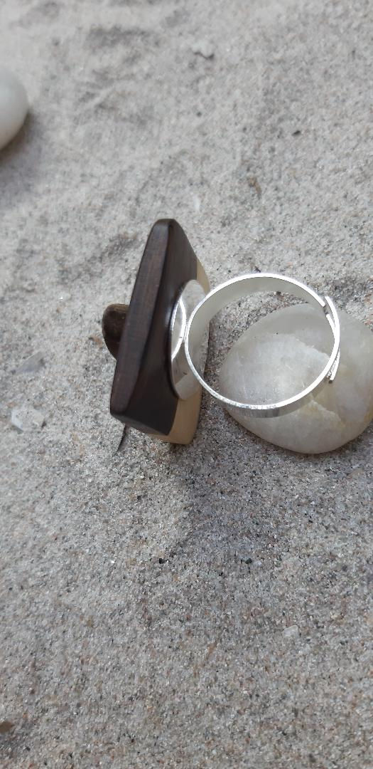 Miniature : Bague en bois