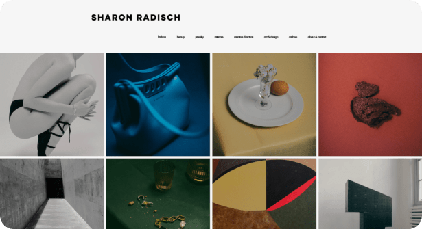 Site de usuário Sharon Radisch