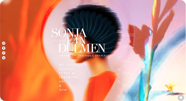 Sonja Van Duelman, creado con Wix